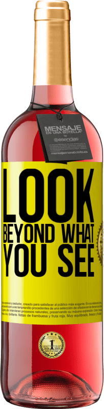 29,95 € | Rosé Wine ROSÉ Edition Look beyond what you see Yellow Label. Customizable label Young wine Harvest 2024 Tempranillo