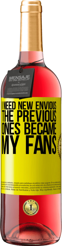 «I need new envious. The previous ones became my fans» ROSÉ Edition