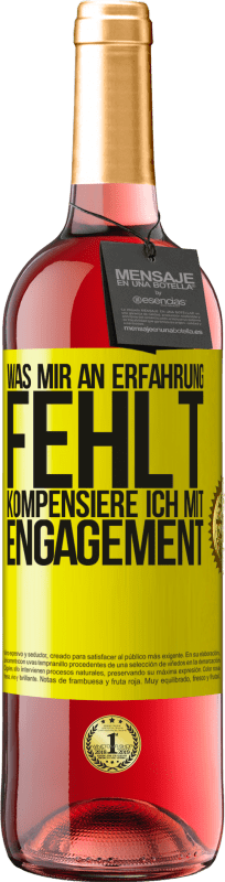 «Was mir an Erfahrung fehlt, kompensiere ich mit Engagement» ROSÉ Ausgabe
