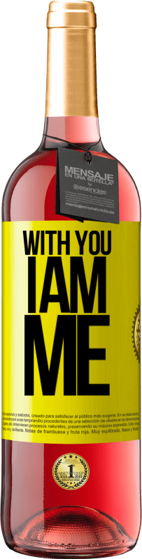 29,95 € | Rosé Wine ROSÉ Edition With you i am me Yellow Label. Customizable label Young wine Harvest 2023 Tempranillo