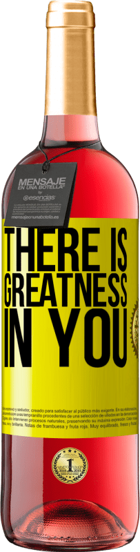 29,95 € | Rosé Wine ROSÉ Edition There is greatness in you Yellow Label. Customizable label Young wine Harvest 2023 Tempranillo