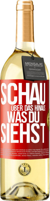 29,95 € Kostenloser Versand | Weißwein WHITE Ausgabe Schau über das hinaus, was du siehst Rote Markierung. Anpassbares Etikett Junger Wein Ernte 2025 Verdejo