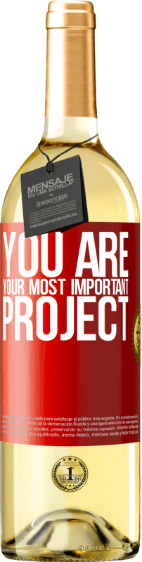 «You are your most important project» WHITE Edition