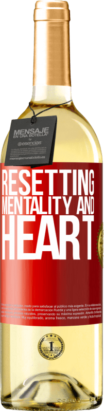 «Resetting mentality and heart» WHITE Edition
