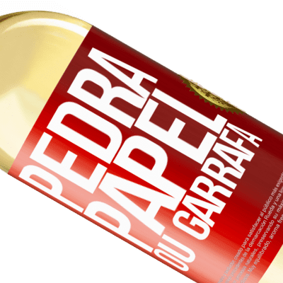 Expressões Únicas e Pessoais. «Pedra, papel ou garrafa» Edição WHITE