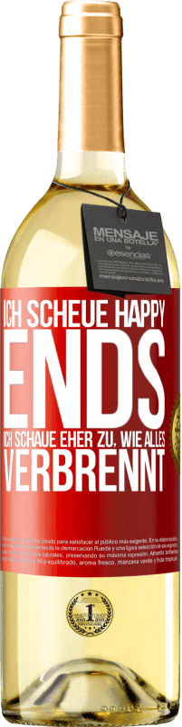 «Ich scheue Happy Ends, ich schaue eher zu, wie alles verbrennt» WHITE Ausgabe