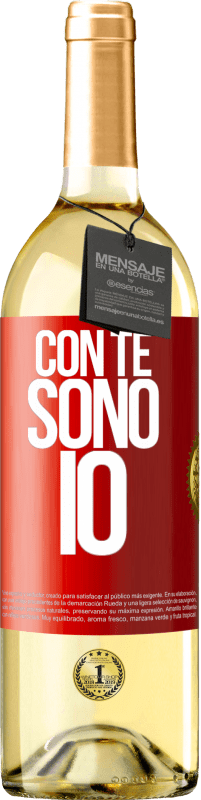 29,95 € | Vino bianco Edizione WHITE Con te sono io Etichetta Rossa. Etichetta personalizzabile Vino giovane Raccogliere 2024 Verdejo