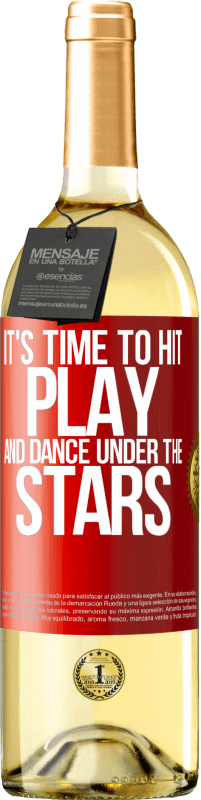 «It's time to hit play and dance under the stars» WHITE Edition