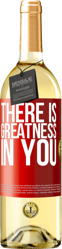 29,95 € | White Wine WHITE Edition There is greatness in you Red Label. Customizable label Young wine Harvest 2023 Verdejo
