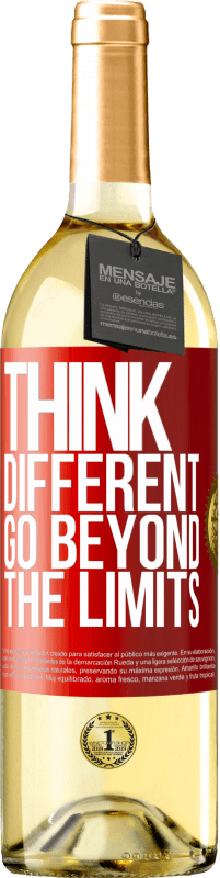 Free Shipping | White Wine WHITE Edition Think different. Go beyond the limits Red Label. Customizable label Young wine Harvest 2023 Verdejo