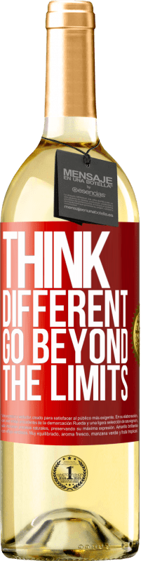 29,95 € Free Shipping | White Wine WHITE Edition Think different. Go beyond the limits Red Label. Customizable label Young wine Harvest 2025 Verdejo