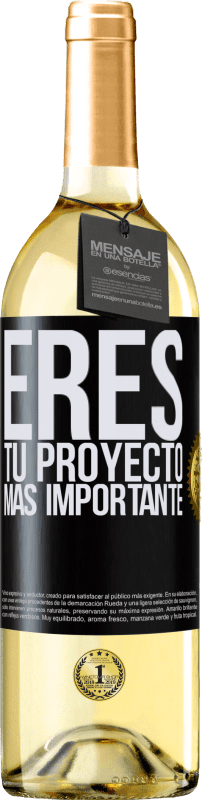 «Eres tu proyecto más importante» Edición WHITE