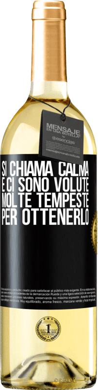 29,95 € | Vino bianco Edizione WHITE Si chiama calma, e ci sono volute molte tempeste per ottenerlo Etichetta Nera. Etichetta personalizzabile Vino giovane Raccogliere 2024 Verdejo