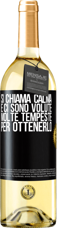 29,95 € | Vino bianco Edizione WHITE Si chiama calma, e ci sono volute molte tempeste per ottenerlo Etichetta Nera. Etichetta personalizzabile Vino giovane Raccogliere 2025 Verdejo