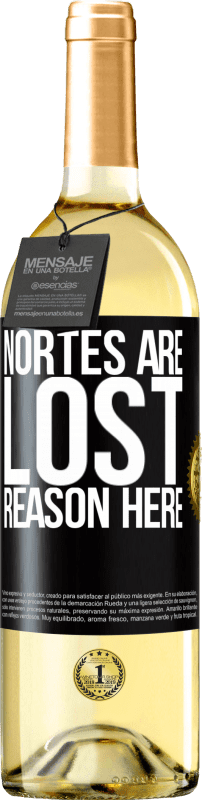 29,95 € | White Wine WHITE Edition Nortes are lost. Reason here Black Label. Customizable label Young wine Harvest 2024 Verdejo