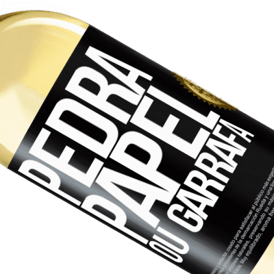 Expressões Únicas e Pessoais. «Pedra, papel ou garrafa» Edição WHITE