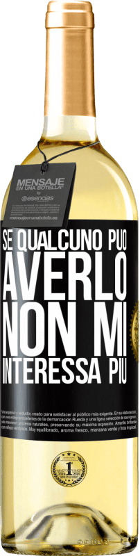 29,95 € | Vino bianco Edizione WHITE Se qualcuno può averlo, non mi interessa più Etichetta Nera. Etichetta personalizzabile Vino giovane Raccogliere 2024 Verdejo