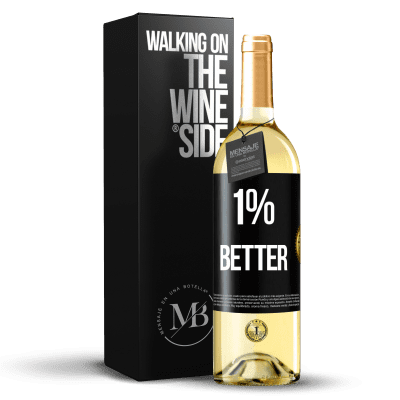 «1% Better» Издание WHITE