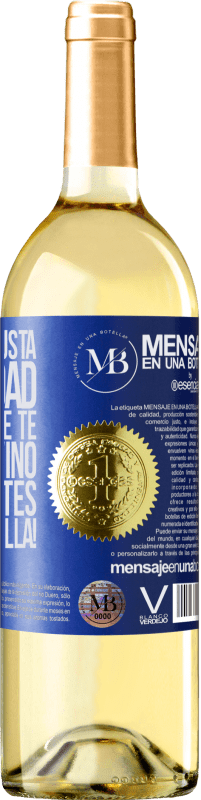«No sé si te gusta la navidad, pero sí sé que te gusta el vino. Que disfrutes de esta botella!» Edición WHITE