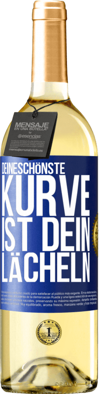 «Deineschönste Kurve ist dein Lächeln» WHITE Ausgabe