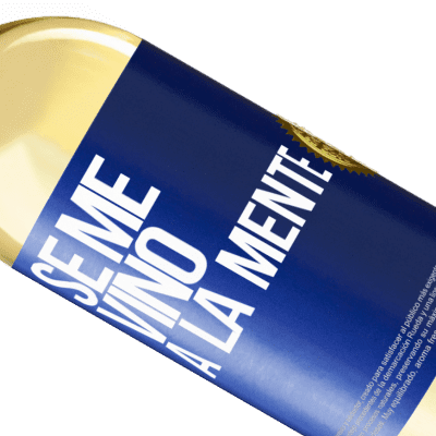 Espressioni Uniche e Personali. «Se me VINO a la mente…» Edizione WHITE