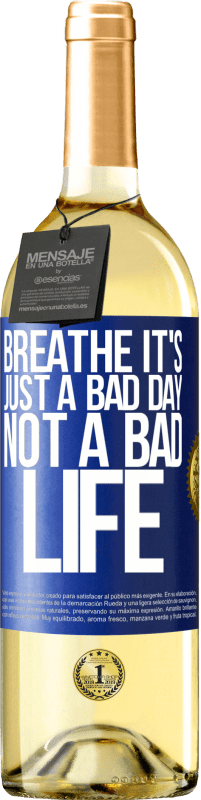 «Дыши, это просто плохой день, а не плохая жизнь» Издание WHITE