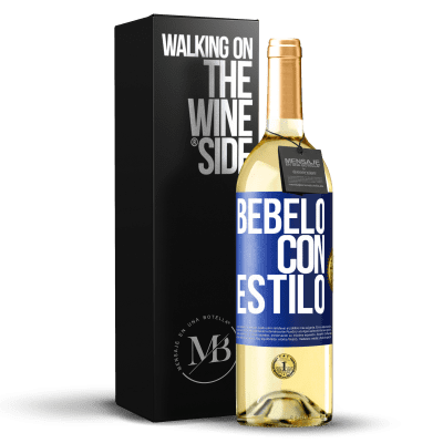 «Bébelo con estilo» Edición WHITE