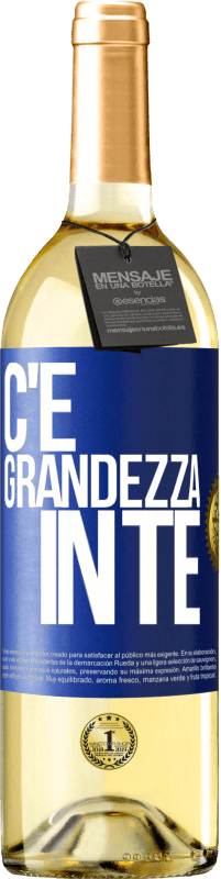 29,95 € | Vino bianco Edizione WHITE C'è grandezza in te Etichetta Blu. Etichetta personalizzabile Vino giovane Raccogliere 2023 Verdejo