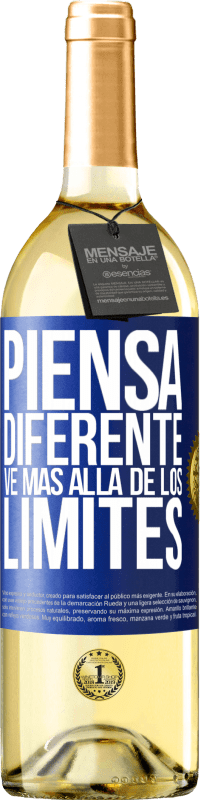 «Piensa diferente. Ve más allá de los límites» Edición WHITE