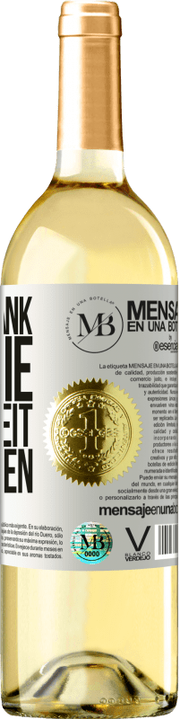 «Vielen Dank für all die gemeinsame Zeit» WHITE Ausgabe