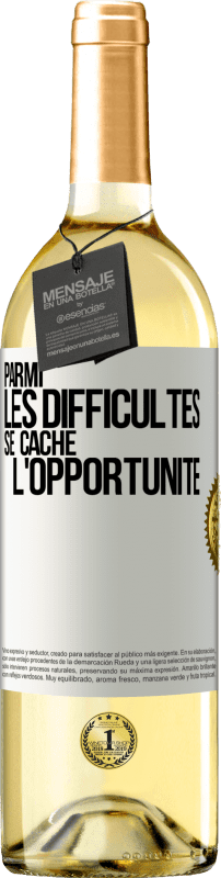 «Parmi les difficultés, se cache l'opportunité» Édition WHITE