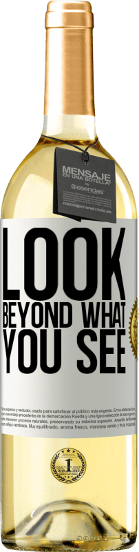 29,95 € | White Wine WHITE Edition Look beyond what you see White Label. Customizable label Young wine Harvest 2024 Verdejo