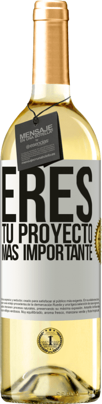«Eres tu proyecto más importante» Edición WHITE