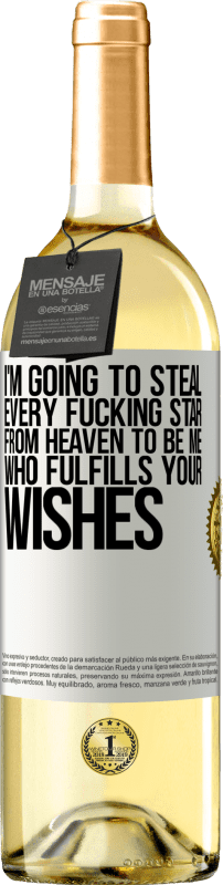 «I'm going to steal every fucking star from heaven to be me who fulfills your wishes» WHITE Edition