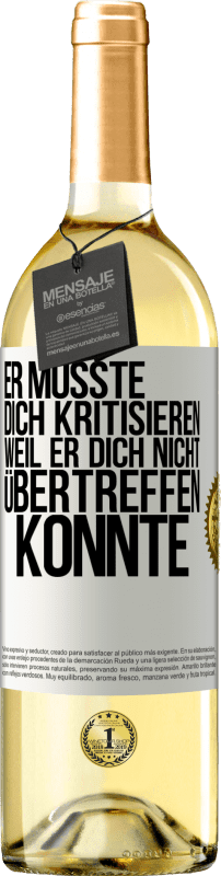 «Er musste dich kritisieren, weil er dich nicht übertreffen konnte» WHITE Ausgabe