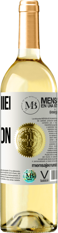 «Tutti i miei futuri sono con te» Edizione WHITE