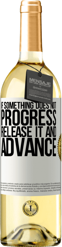 29,95 € | White Wine WHITE Edition If something does not progress, release it and advance White Label. Customizable label Young wine Harvest 2023 Verdejo