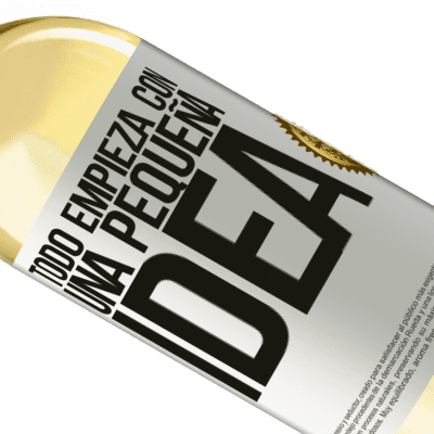 Expresiones Únicas y Personales. «Todo empieza con una pequeña idea» Edición WHITE