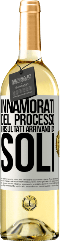 29,95 € | Vino bianco Edizione WHITE Innamorati del processo, i risultati arrivano da soli Etichetta Bianca. Etichetta personalizzabile Vino giovane Raccogliere 2024 Verdejo