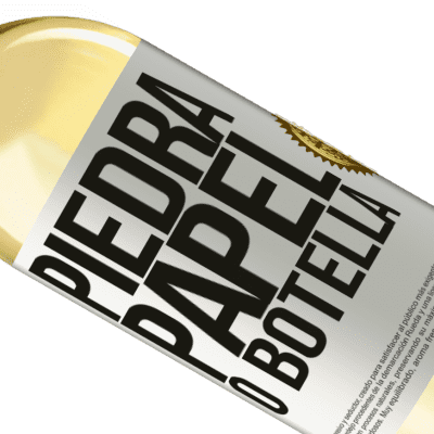 Expresiones Únicas y Personales. «Piedra, papel o botella» Edición WHITE