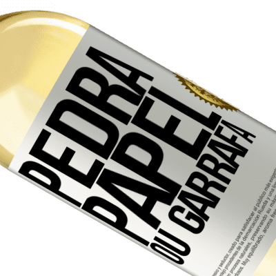 Expressões Únicas e Pessoais. «Pedra, papel ou garrafa» Edição WHITE