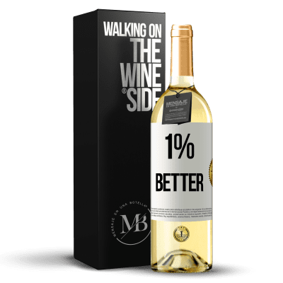 «1% Better» Издание WHITE