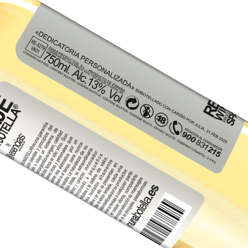 Total traceability. «Sometimes when I say: I'm fine, I want someone to look me in the eye and tell me: I know you're not, take a thousand euros» WHITE Edition