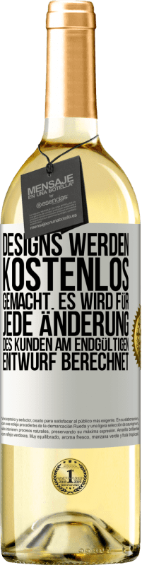 29,95 € Kostenloser Versand | Weißwein WHITE Ausgabe Designs werden kostenlos gemacht. Es wird für jede Änderung des Kunden am endgültigen Entwurf berechnet Weißes Etikett. Anpassbares Etikett Junger Wein Ernte 2025 Verdejo