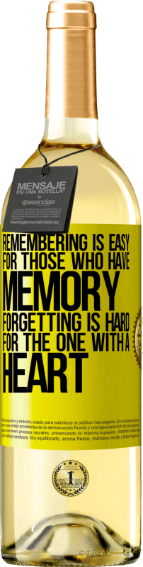 «对于那些有记忆的人来说，记住是容易的。有一颗心的人很难忘记» WHITE版