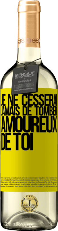 «Je ne cesserai jamais de tomber amoureux de toi» Édition WHITE