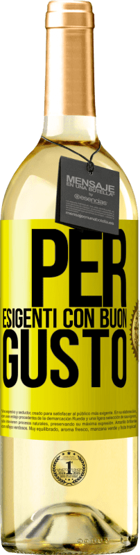 29,95 € Spedizione Gratuita | Vino bianco Edizione WHITE Per esigenti con buon gusto Etichetta Gialla. Etichetta personalizzabile Vino giovane Raccogliere 2025 Verdejo
