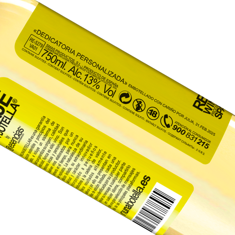 Total traceability. «Learn the difference between connection and attachment. One gives you energy, the other steals it» WHITE Edition