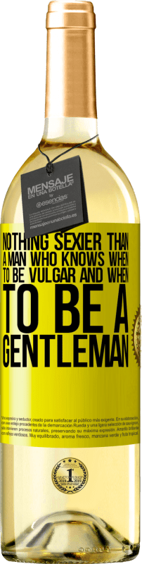«Нет ничего сексуальнее, чем мужчина, который знает, когда быть вульгарным, а когда - джентльменом» Издание WHITE