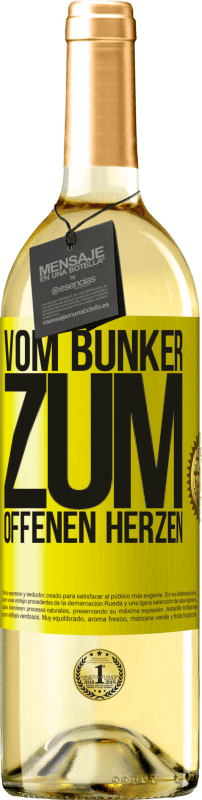 «Vom Bunker zum offenen Herzen» WHITE Ausgabe